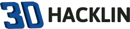 3D Hacklin logo